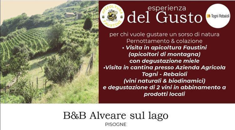 פיזונייה Agriturismo Alveare Sul Lago מראה חיצוני תמונה